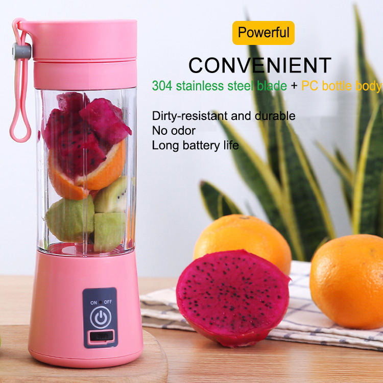 Rechargeable Mini Juicer Blender – Portable Fresh Juice Maker for Gym, Home & Office