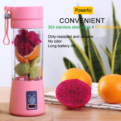 Rechargeable Mini Juicer Blender – Portable Fresh Juice Maker for Gym, Home & Office