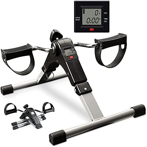 Foldable Mini Cycle Arm And Leg Exercises with digital meter