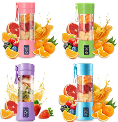 Rechargeable Mini Juicer Blender – Portable Fresh Juice Maker for Gym, Home & Office