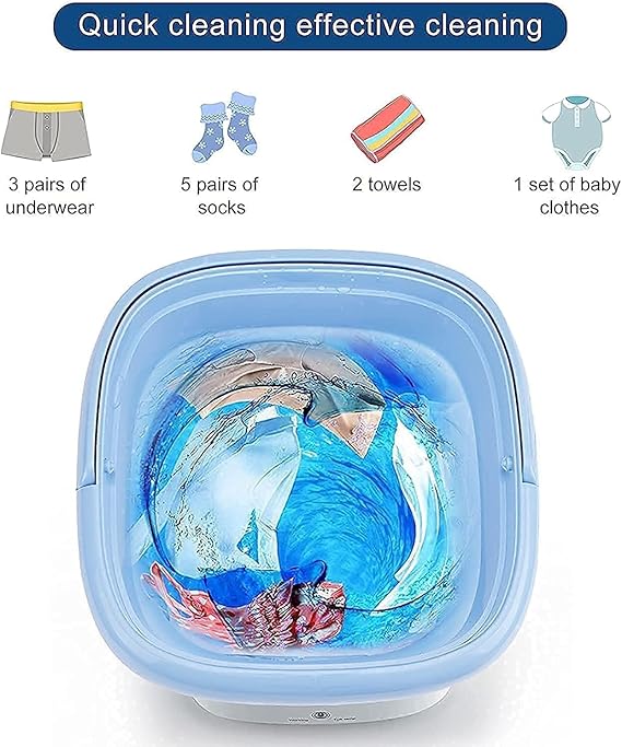 Foldable washing machine