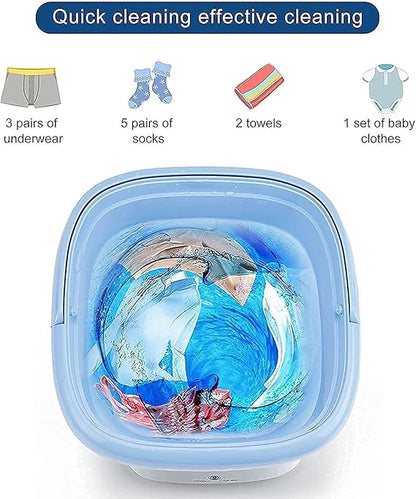 Foldable washing machine