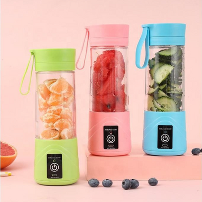 Rechargeable Mini Juicer Blender – Portable Fresh Juice Maker for Gym, Home & Office