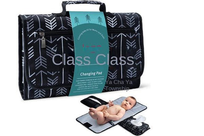 Portable Baby Diaper Changing Mat Foldable Travel Pad with Pockets