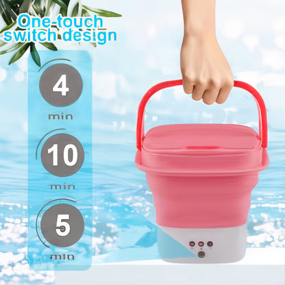 Foldable washing machine