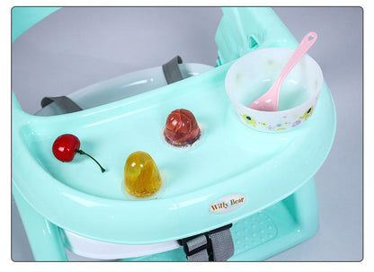 Baby dining chair with sound