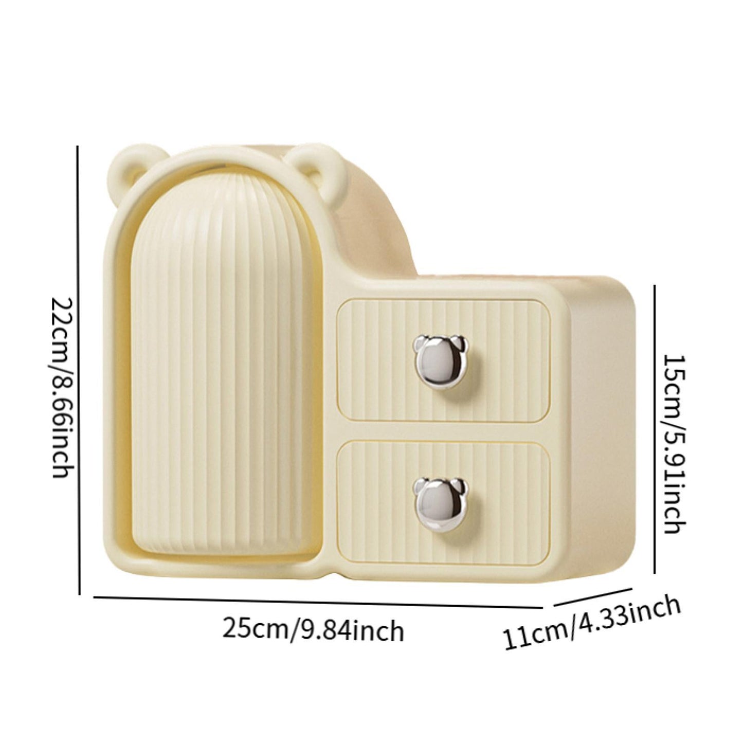 Plastic Cosmetic Organizer