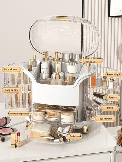 Elegant Multi-Layer Cosmetic Storage Organizer