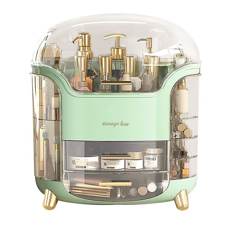 Elegant Multi-Layer Cosmetic Storage Organizer