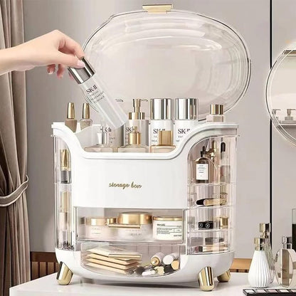 Elegant Multi-Layer Cosmetic Storage Organizer