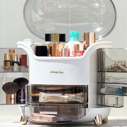Elegant Multi-Layer Cosmetic Storage Organizer