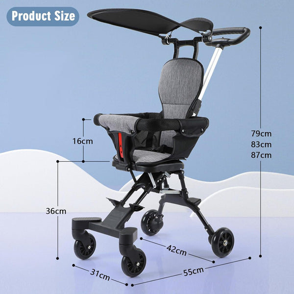 Foldable, Compact Light Weight Baby Stroller